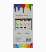 Pigmentos de Pintura Oleo 12 colores. pigmentos de oleo entubados. Tipo de producto: Oleo. Cantidad de colores: 12 tubos. Marca: Exlin