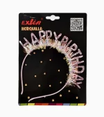 Estas diademas de feliz cumpleaños poseen colores intensos y brillantes que pueden combinar con todos los colores de vestido y peinado.