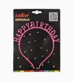 Estas diademas de feliz cumpleaños poseen colores intensos y brillantes que pueden combinar con todos los colores de vestido y peinado.