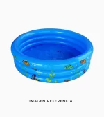 Excelente piscina para disfrutar del agua y descansar del calor del verano, es de fácil montaje y desmontaje, está hecha con materiales resistentes