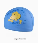 La gorra de baño para niños diseñada para la piscina es una opción genial para proteger el cabello de los más pequeños mientras se divierten en el agua.