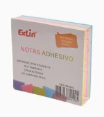 Tacos de notas Adhesivas en total 100 hojas para notas,vienen en colores diferentes. No olvides las cosas más importantes y déjalas a la vista con las notas