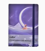 Es un cuaderno elegante y práctico diseñado para acompañarte en tus momentos de inspiración y organización. Con una cubierta de alta calidad.