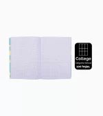 Este pack de 8 cuadernos es ideal para estudiantes de todas las edades. La línea College se caracteriza por su alta calidad y durabilidad