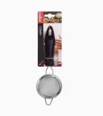 Colador de cocina hecho de metal, grado alimenticio, suave y pulido, no se deforma, simplemente enjuague con agua. Ideal para colar los alimentos