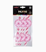 Práctica pajitas de cartón, ecológicas. ideal para todas tus celebraciones, la opción flexible añade diversión. Ideal para bebidas calientes y frías.