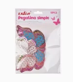 Juegos de pegatinas de pared creativas con mariposas en colores, artículos de decoración para sala de estar y dormitorio. Marca: Exlin