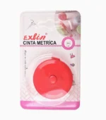 La cinta métrica se utiliza para medir superficies planas y redondeadas, ideal para el kit de costura de sastre. Marca: Exlin