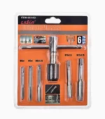 6 pcs terraja macho, para hacer hilo de alta calidad. Marca: Exlin, Contiene diferentes medidas, ideal para usarlo en grifos.