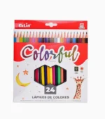 Los crayones de cera son usados comúnmente por los niños para dibujar y colorear. Debido a que sus pigmentos son lavables, no tóxicos. Marca: Exlin