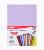 Descubre la versatilidad de las 100 Hojas De Colores Resma Papel Carta A4, diseñado especialmente para satisfacer las necesidades educativas y creativas.