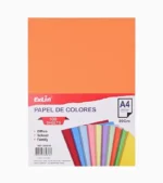 Descubre la versatilidad de las 100 Hojas De Colores Resma Papel Carta A4, diseñado especialmente para satisfacer las necesidades educativas y creativas.