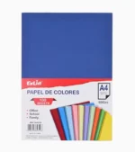 Descubre la versatilidad de las 100 Hojas De Colores Resma Papel Carta A4, diseñado especialmente para satisfacer las necesidades educativas y creativas.