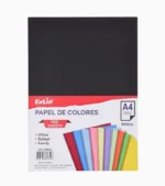 Descubre la versatilidad de las 100 Hojas De Colores Resma Papel Carta A4, diseñado especialmente para satisfacer las necesidades educativas y creativas.