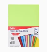 Descubre la versatilidad de las 100 Hojas De Colores Resma Papel Carta A4, diseñado especialmente para satisfacer las necesidades educativas y creativas.