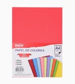 Descubre la versatilidad de las 100 Hojas De Colores Resma Papel Carta A4, diseñado especialmente para satisfacer las necesidades educativas y creativas.